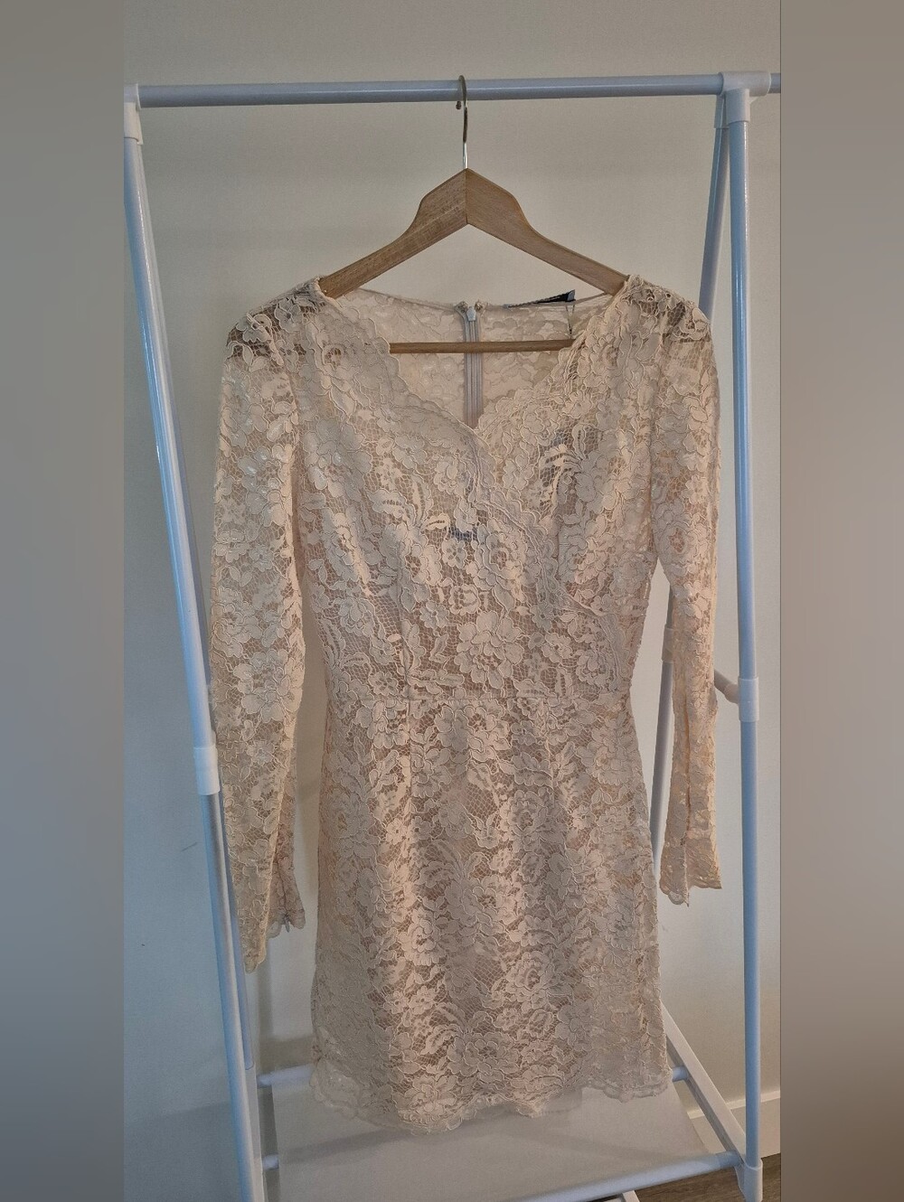 Lace Dress w/ detached Slip